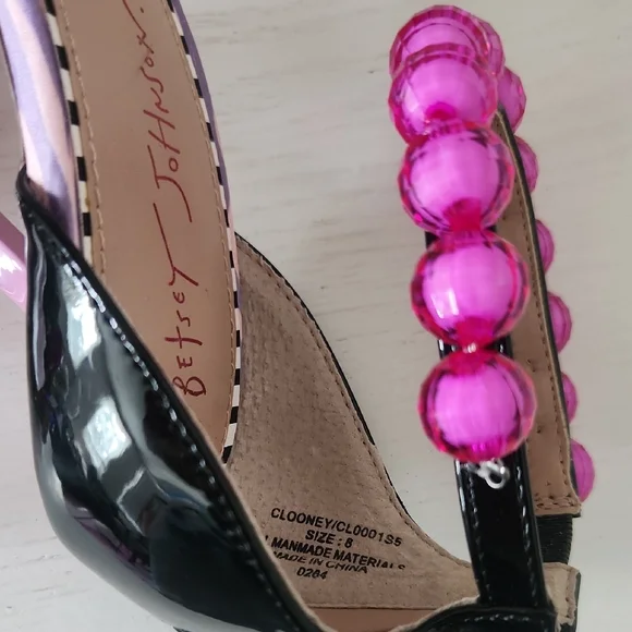 Betsey Johnson Clooney Size 8 Women's Heels - Picture 3 of 5